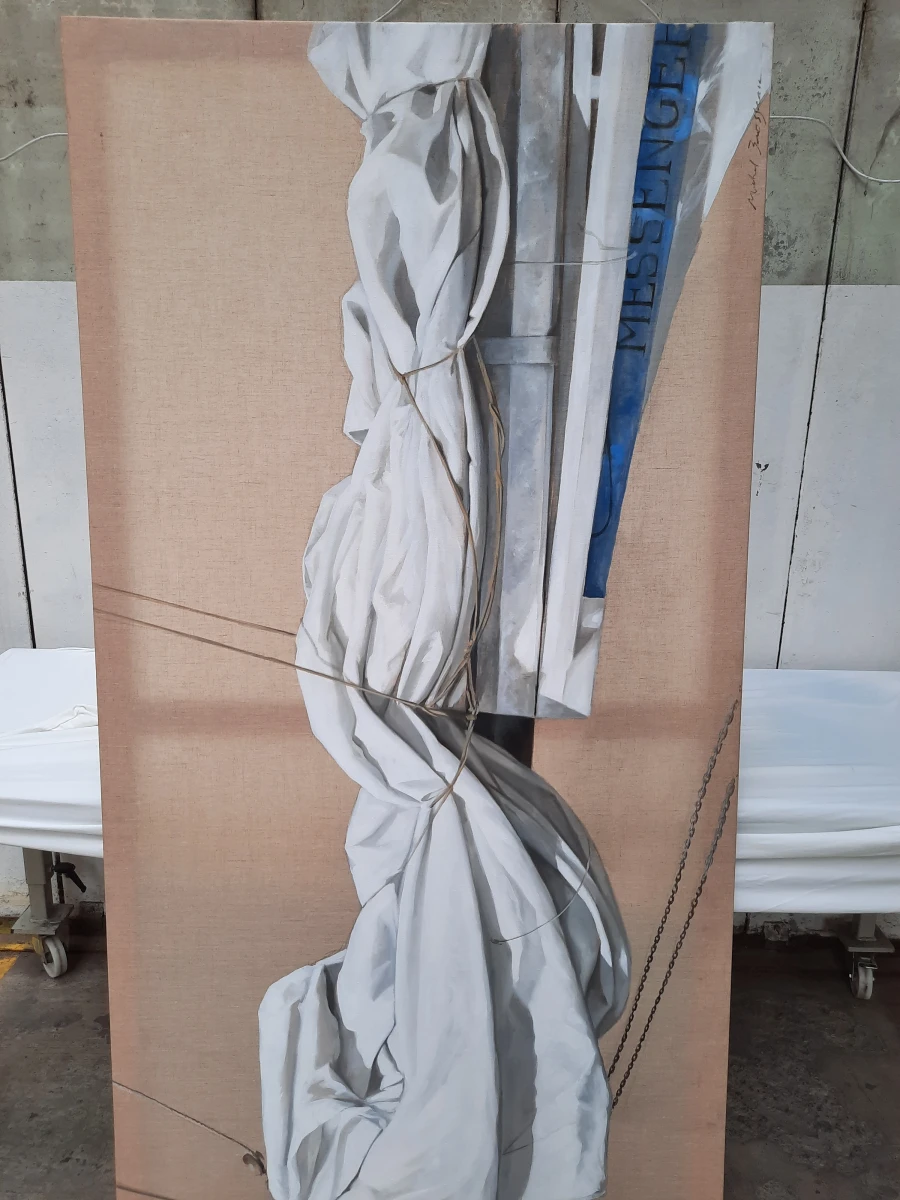Monumentaal hyperrealistisch schilderij - foto 3