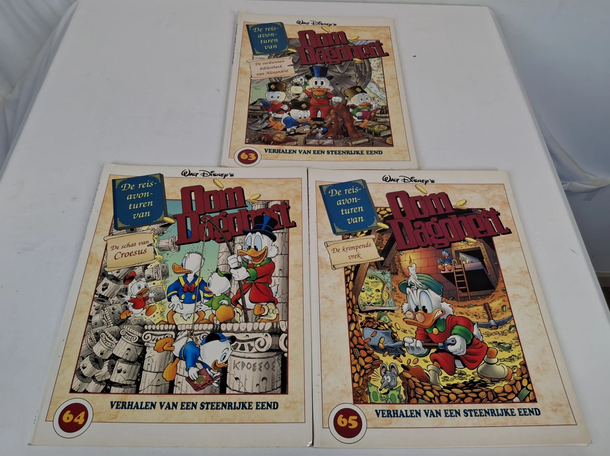 Verzameling van 50 Walt Disney strips: Donald Duck en Oom Dagobert - foto 4