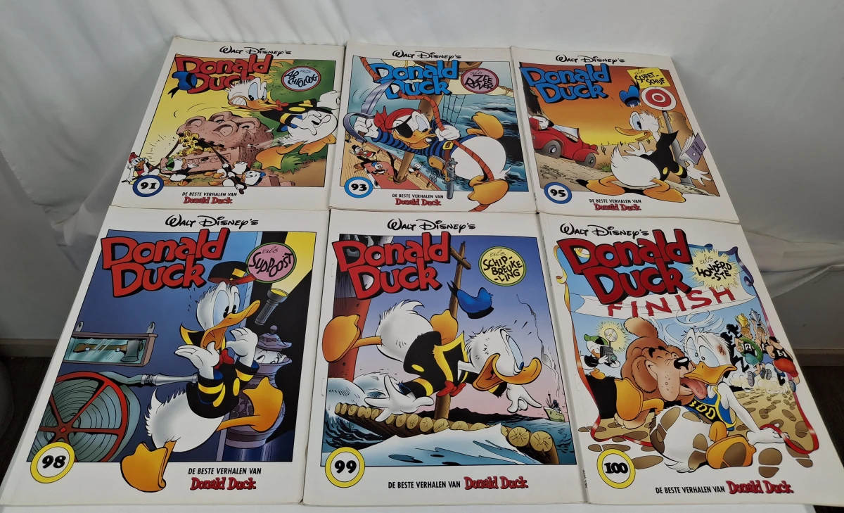 Verzameling van 50 Walt Disney strips: Donald Duck en Oom Dagobert - foto 9