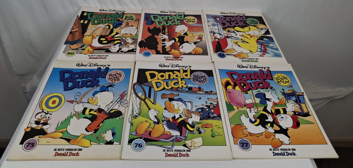Verzameling van 50 Walt Disney strips: Donald Duck en Oom Dagobert - foto 11