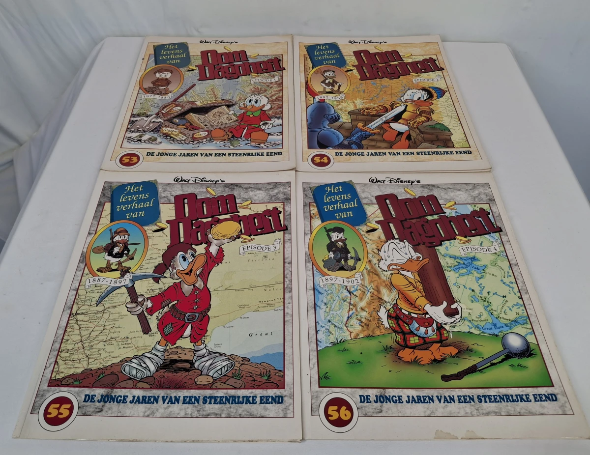 Verzameling van 50 Walt Disney strips: Donald Duck en Oom Dagobert - foto 6