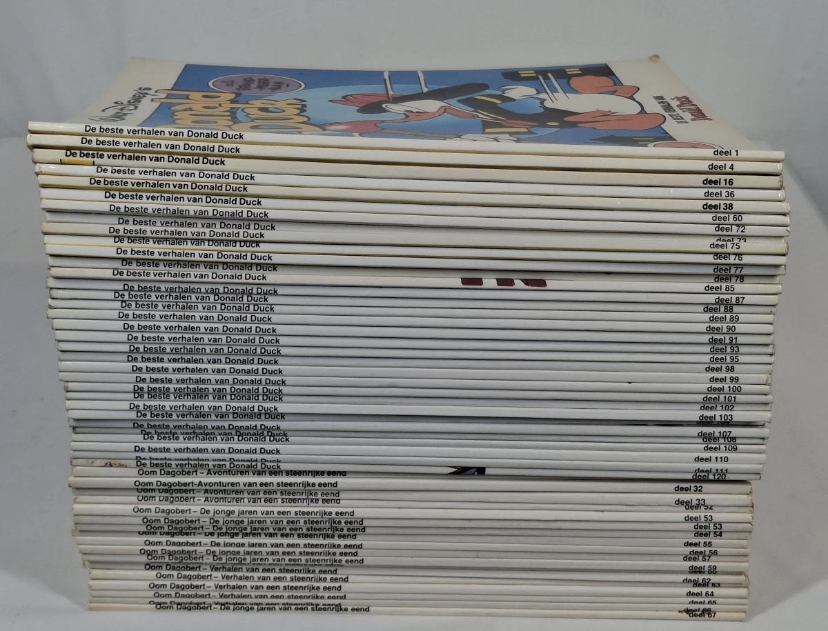Verzameling van 50 Walt Disney strips: Donald Duck en Oom Dagobert - foto 17