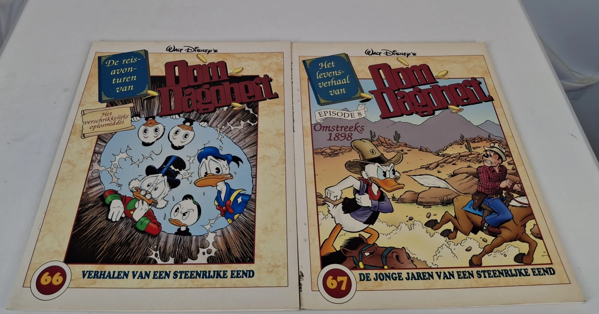 Verzameling van 50 Walt Disney strips: Donald Duck en Oom Dagobert - foto 3
