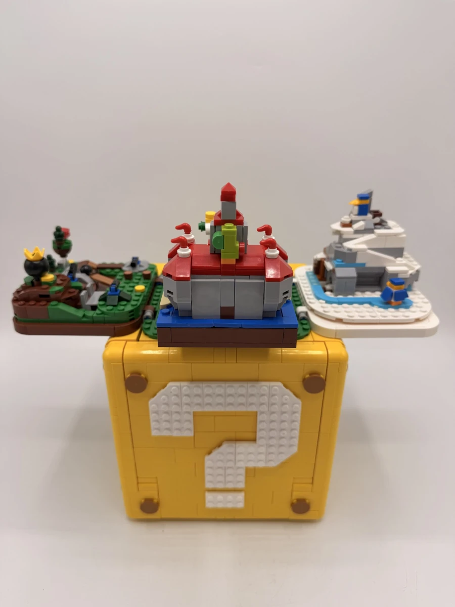 Lego Super Mario vraagtekenblok – kavel bij De Kringwinkel, Dendermonde