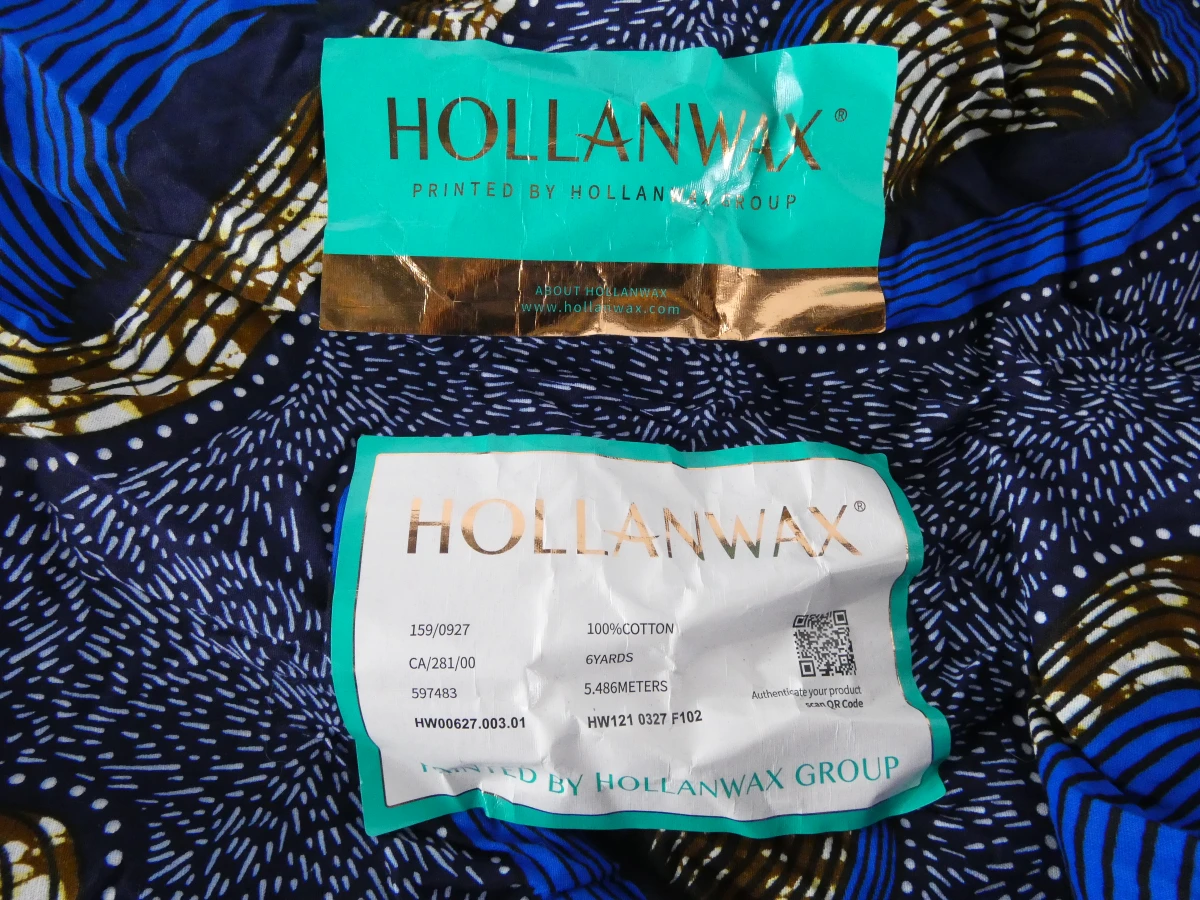 Set Afrikaanse waxprints stoffen - foto 3