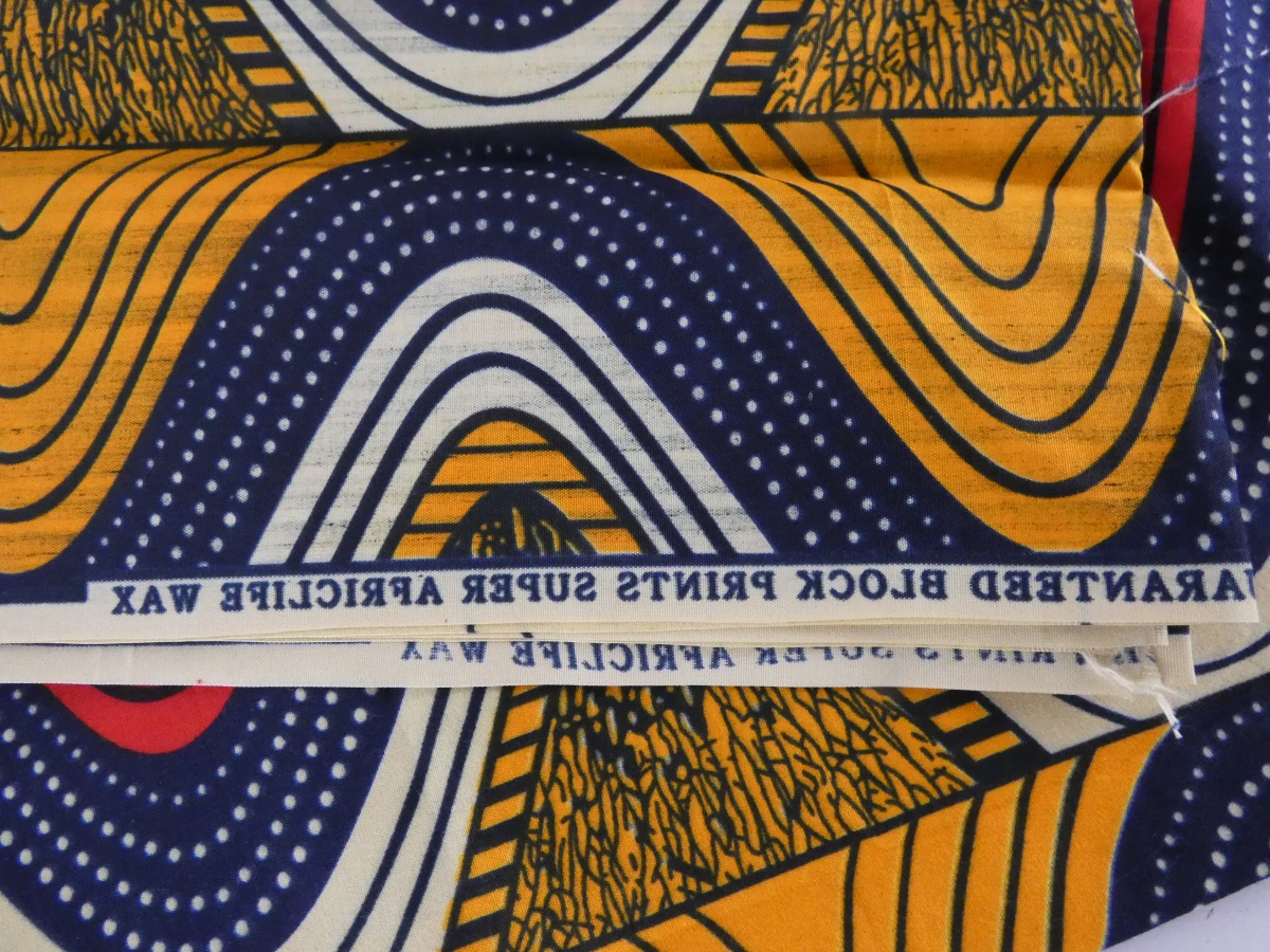 Set Afrikaanse waxprints stoffen - foto 13