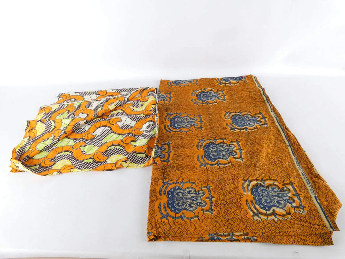 Set Afrikaanse waxprints stoffen - foto 16