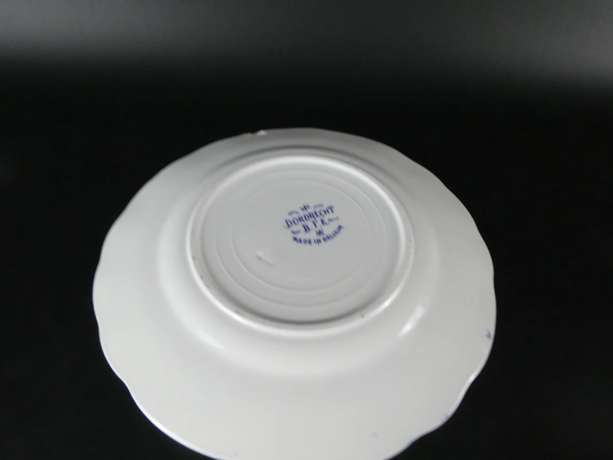 Blauw-wit servies Dordrecht B.F.K. Made in Belgium(66 stuks) - foto 22
