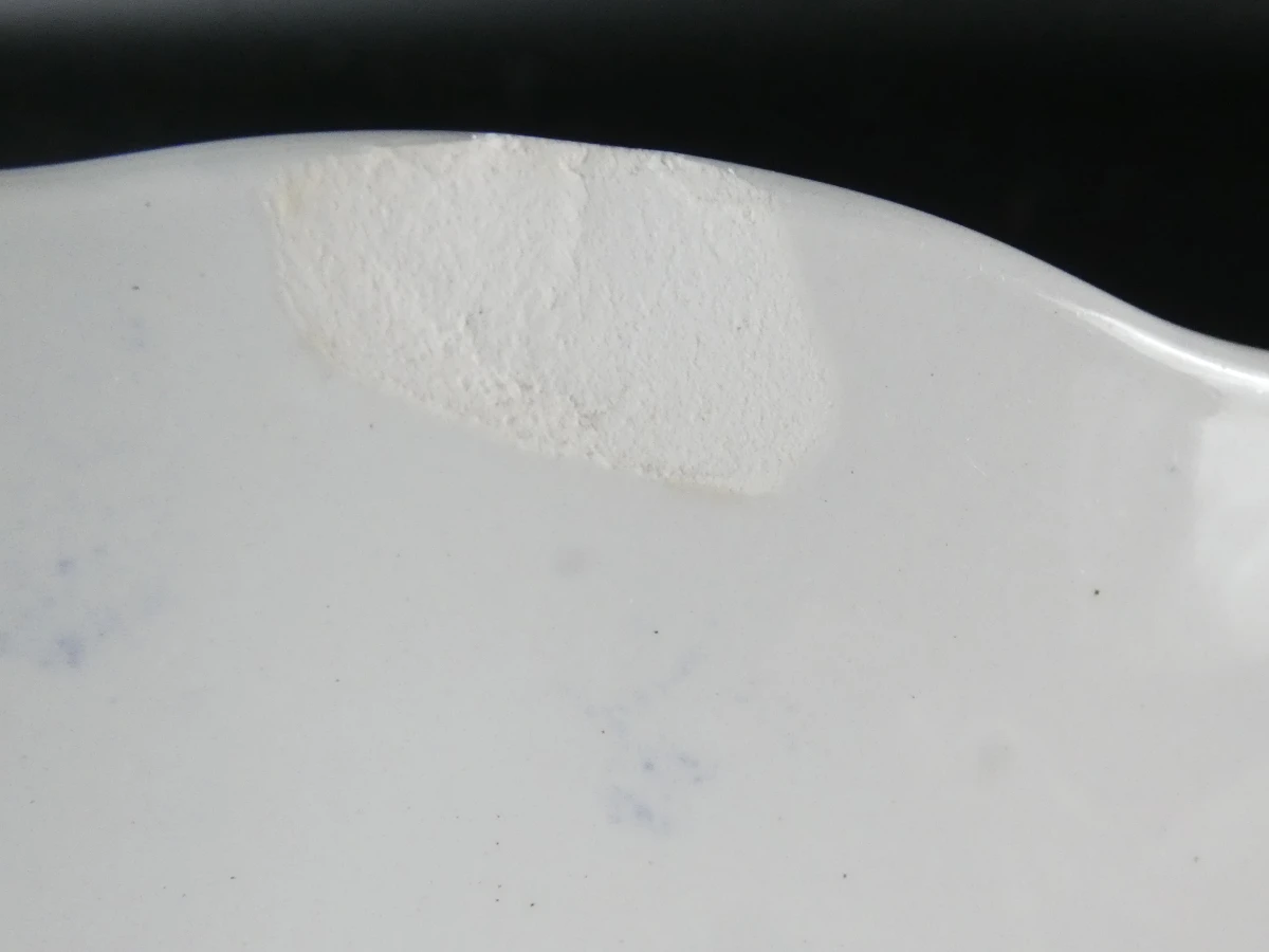 Blauw-wit servies Dordrecht B.F.K. Made in Belgium(66 stuks) - foto 23