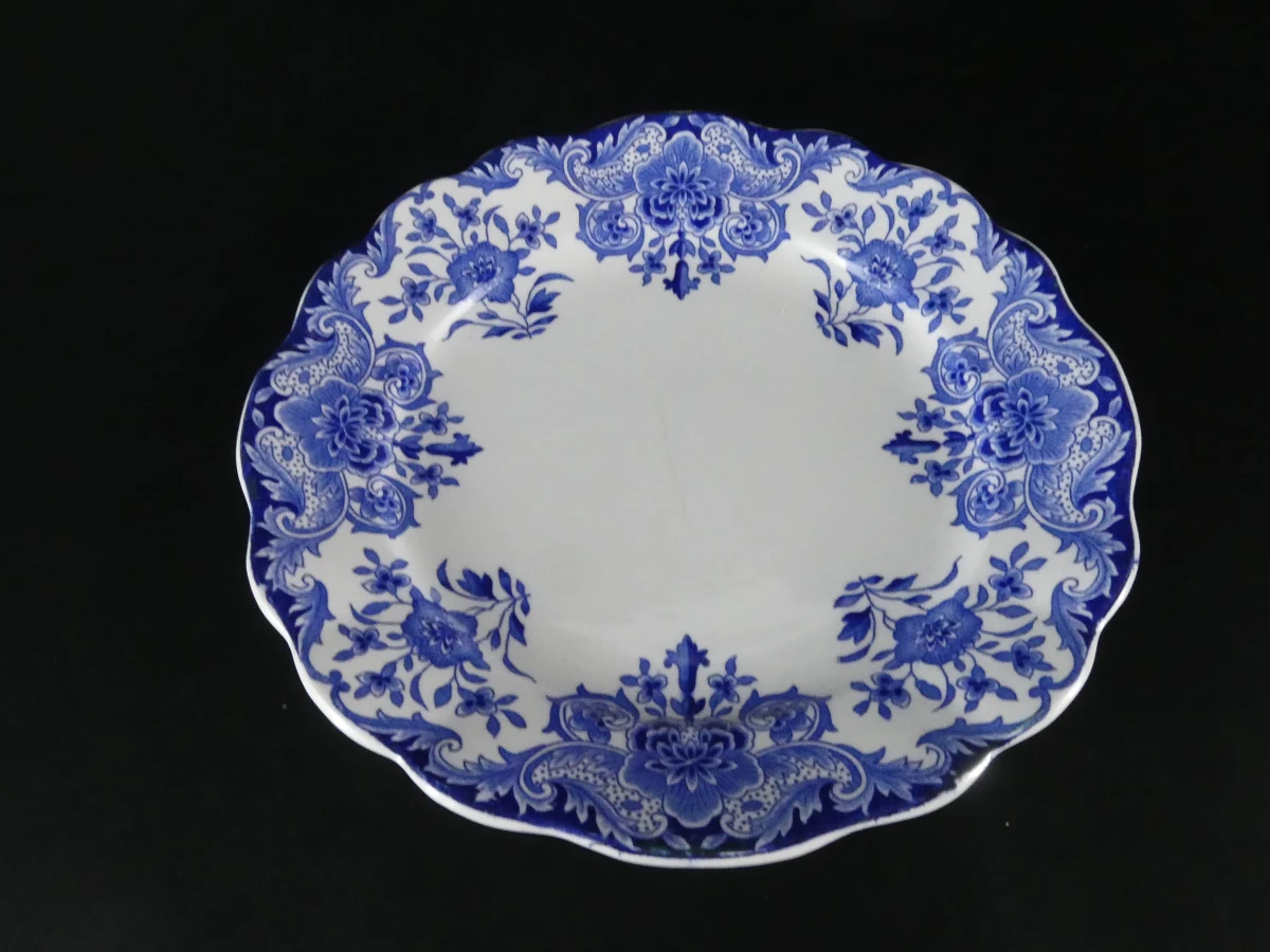 Blauw-wit servies Dordrecht B.F.K. Made in Belgium(66 stuks) - foto 24