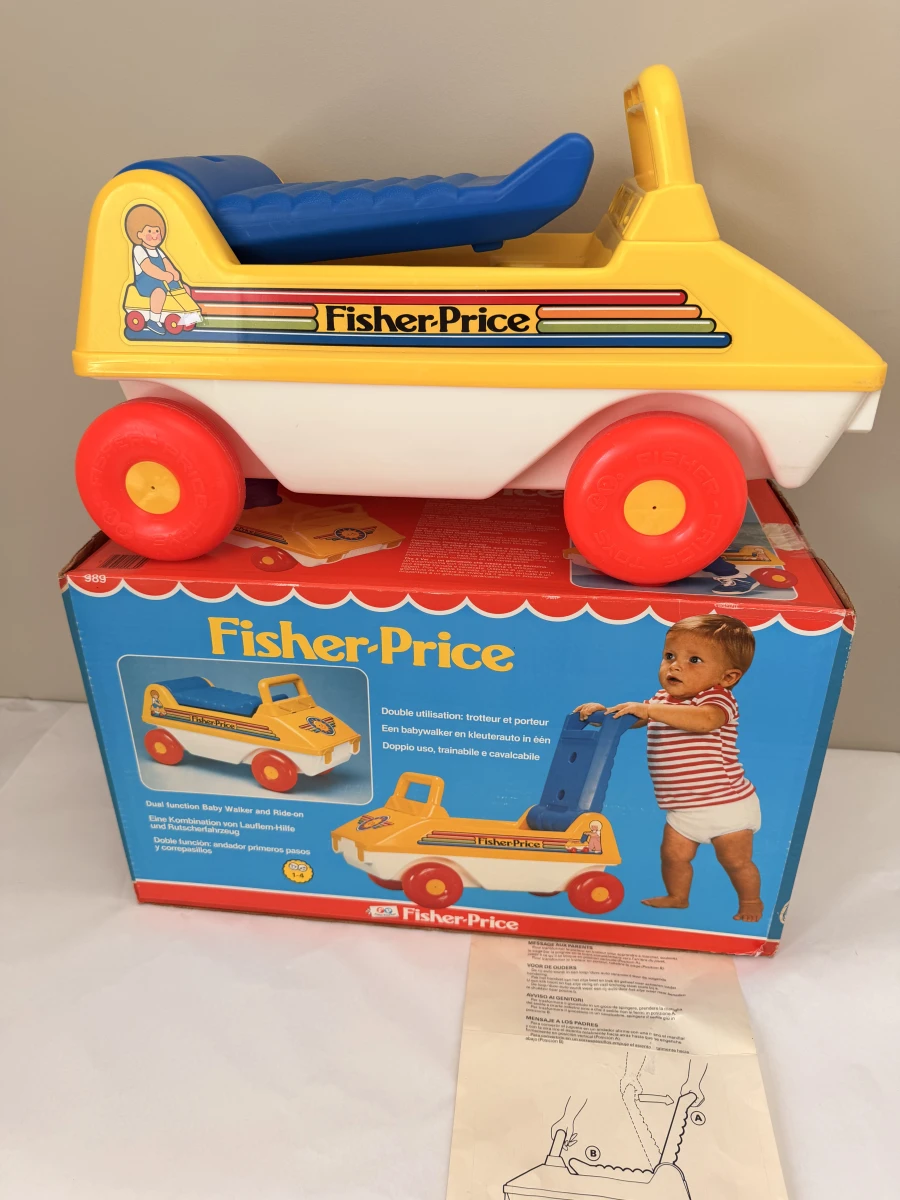Fisher Price baby walker & Ride on – kavel bij De Kringwinkel, Dendermonde