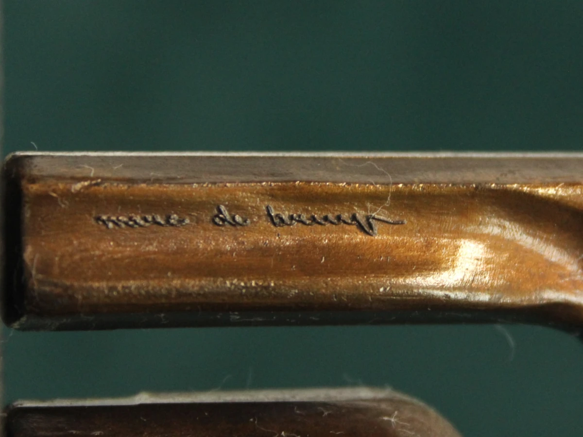Marc De Bruyn (1924-2009) bronzen beeldje - foto 2