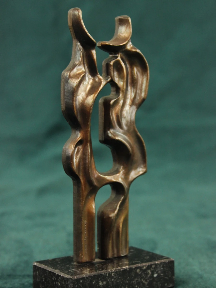 Marc De Bruyn (1924-2009) bronzen beeldje - foto 4