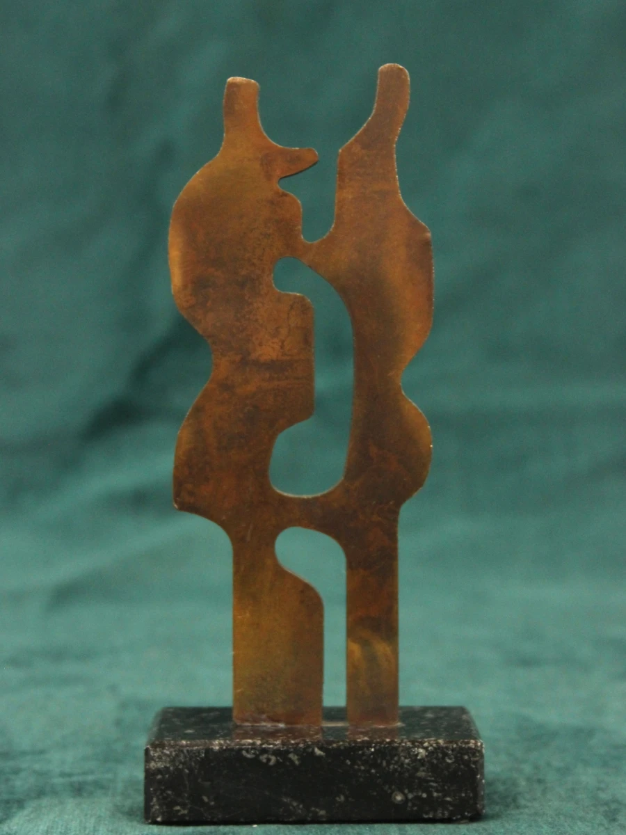 Marc De Bruyn (1924-2009) bronzen beeldje - foto 6