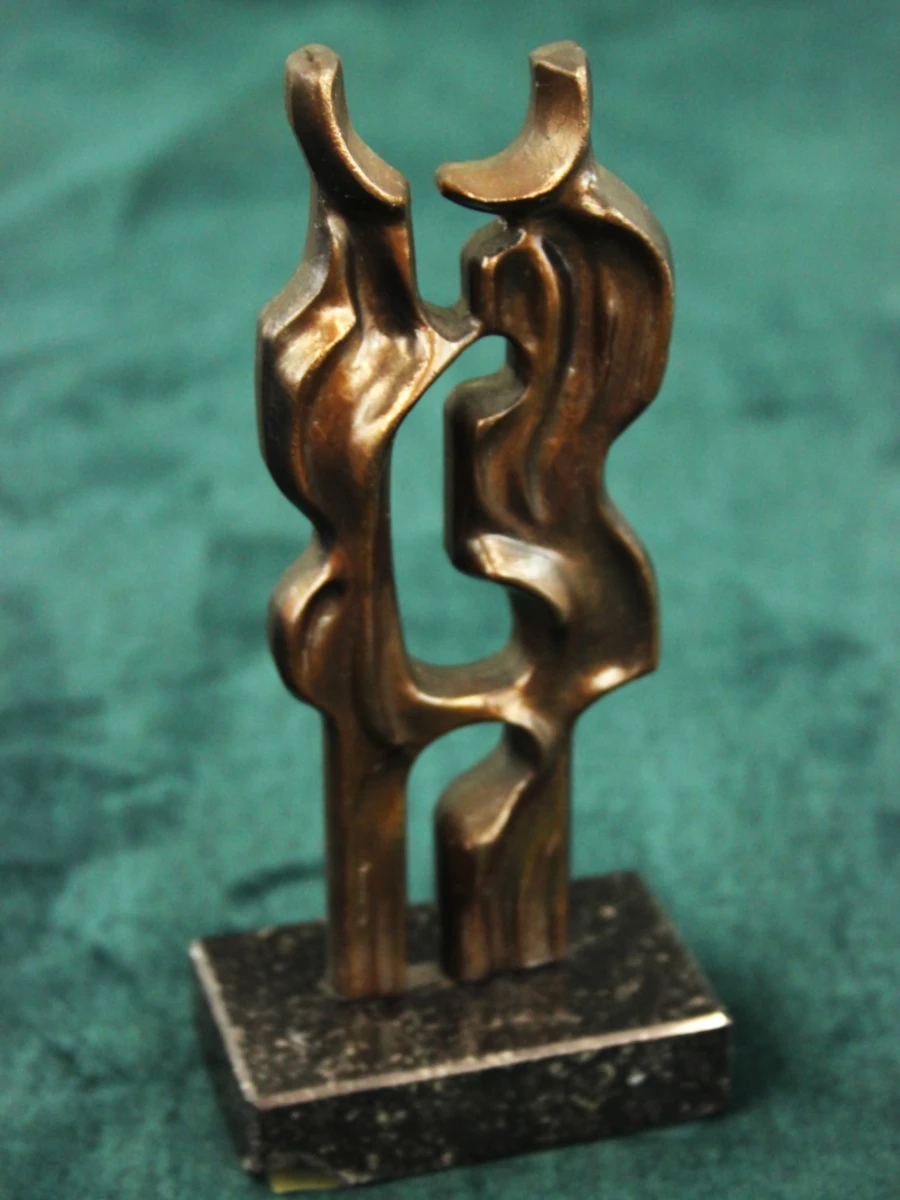Marc De Bruyn (1924-2009) bronzen beeldje - foto 8