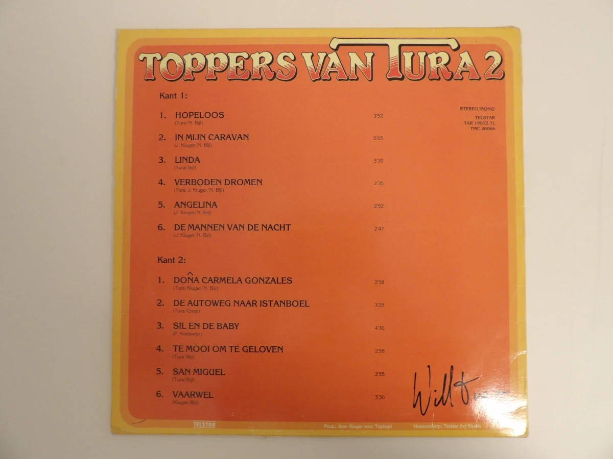 Groot lot Will Tura LP's - foto 11