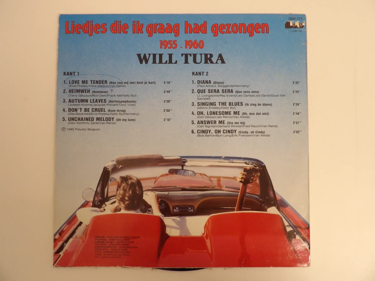 Groot lot Will Tura LP's - foto 23
