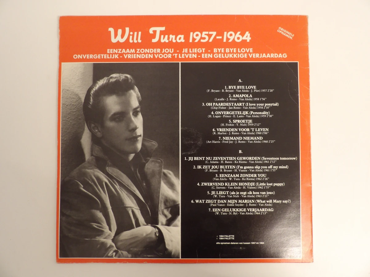 Groot lot Will Tura LP's - foto 3
