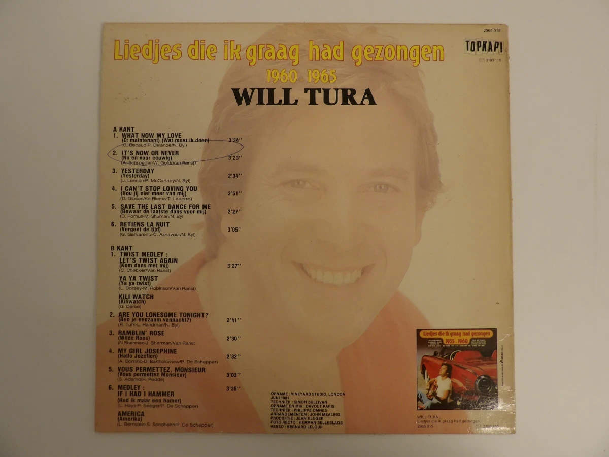 Groot lot Will Tura LP's - foto 25