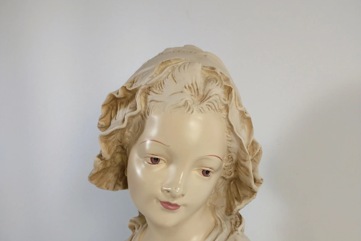 Buste van een dame op sokkel Angelica Collection - foto 7