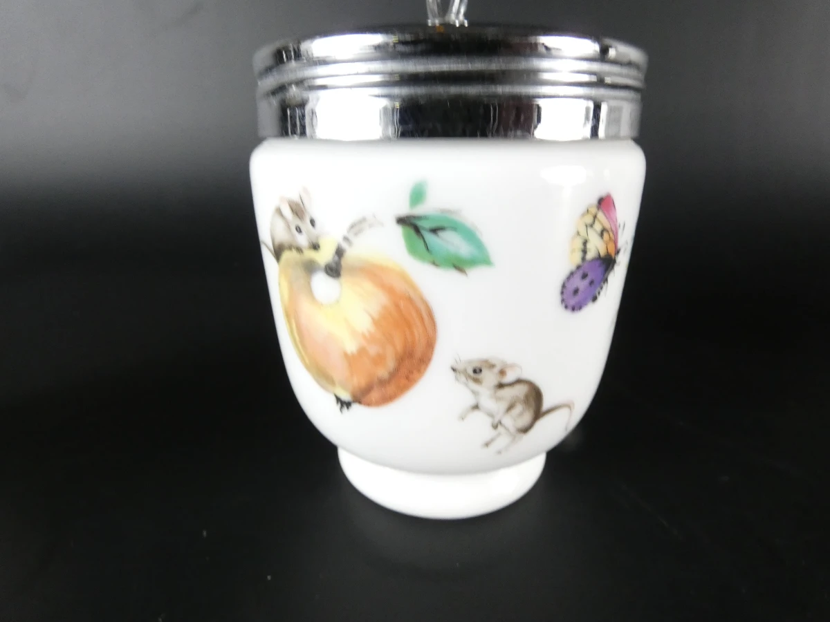 Set van 4 porseleinen egg coddlers - foto 4