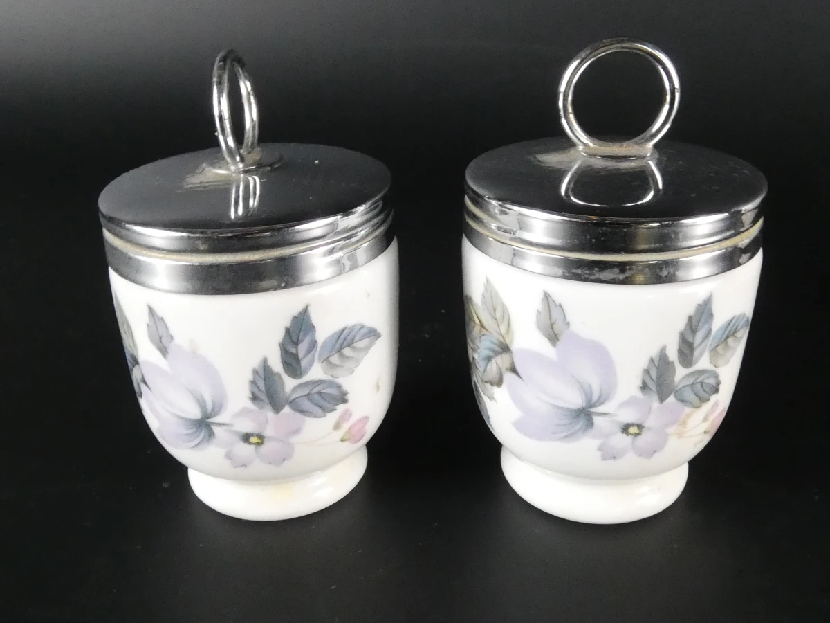 Set van 4 porseleinen egg coddlers - foto 9