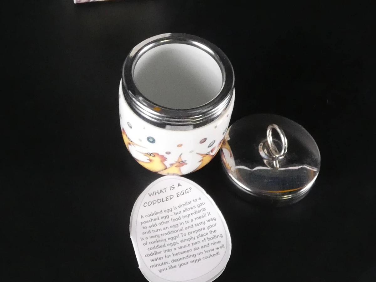 Set van 4 porseleinen egg coddlers - foto 16