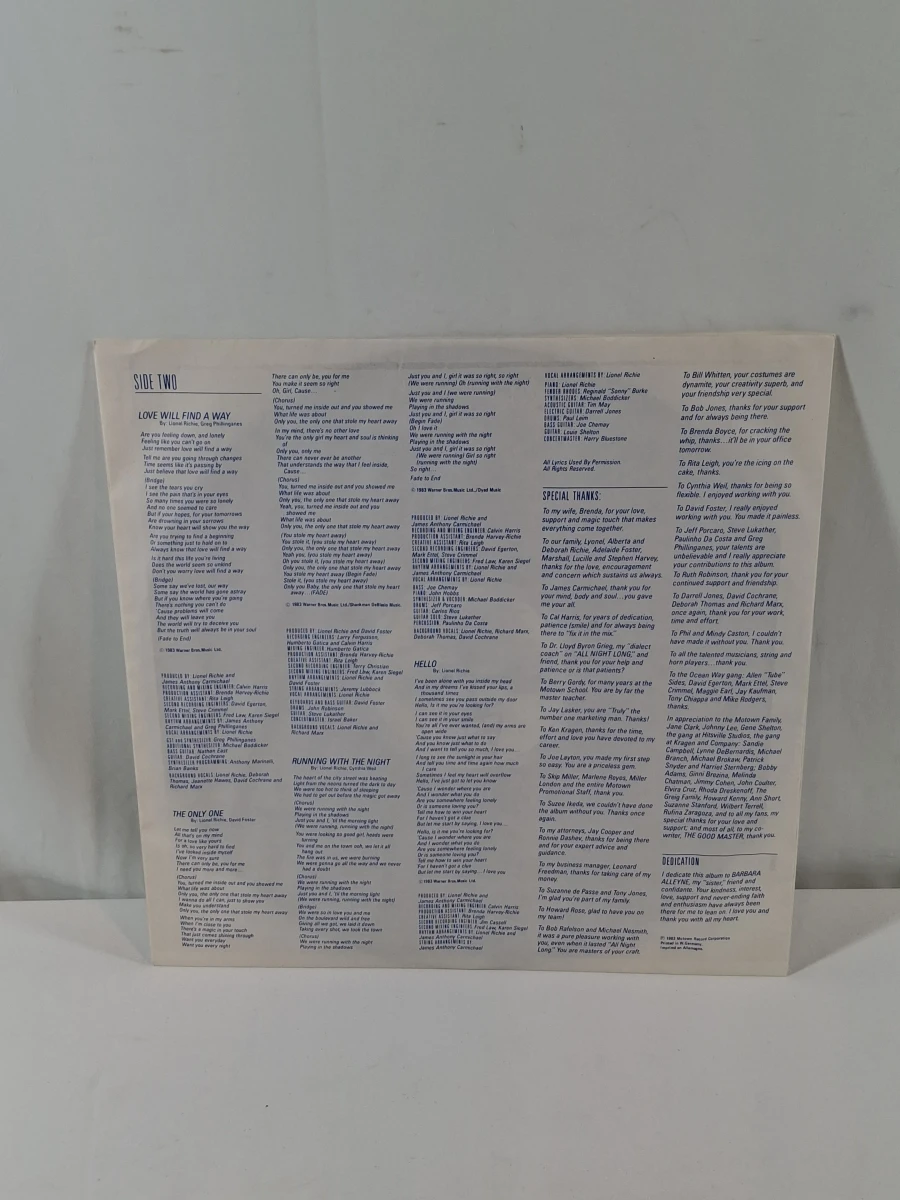 Vinylplaat Lionel Richie - Can't Slow Down - foto 5