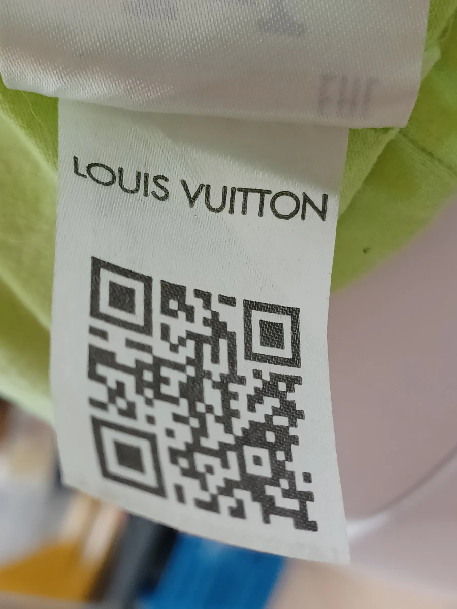Louis Vuitton monogram T-shirt - Neon groen - foto 8