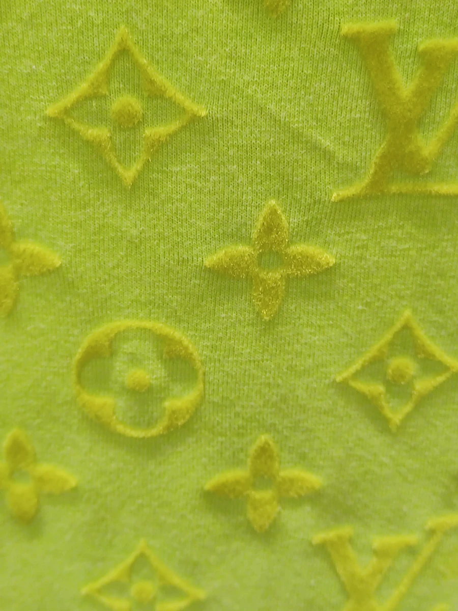 Louis Vuitton monogram T-shirt - Neon groen - foto 4