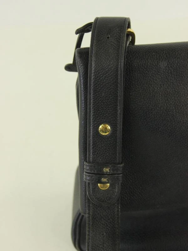 Vintage Delvaux schoudertas met hoge klep en D-sluiting - ca. jaren 1970–1980 - foto 3