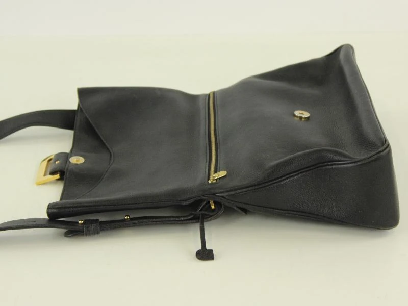 Vintage Delvaux schoudertas met hoge klep en D-sluiting - ca. jaren 1970–1980 - foto 9