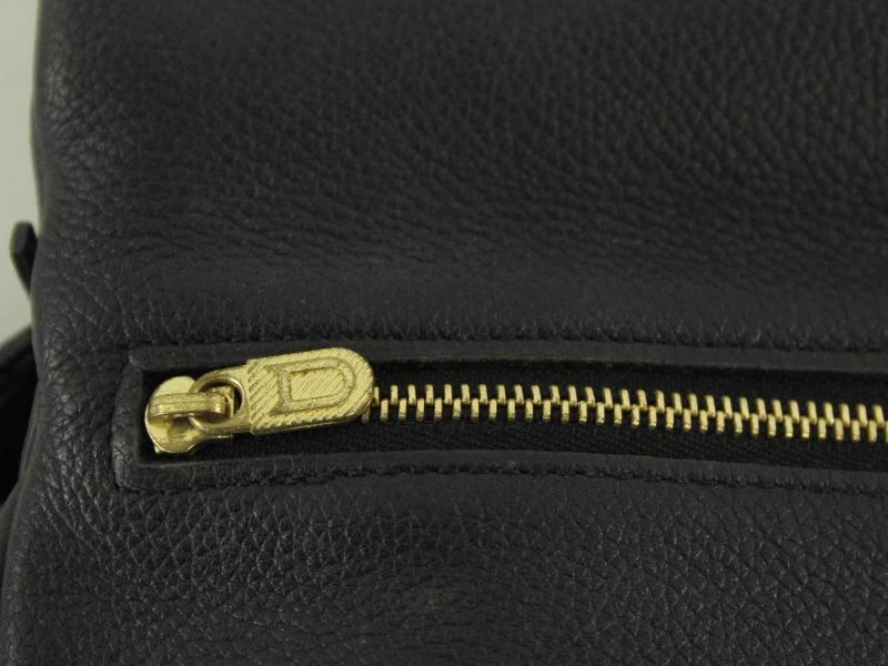 Vintage Delvaux schoudertas met hoge klep en D-sluiting - ca. jaren 1970–1980 - foto 7