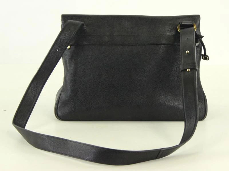 Vintage Delvaux schoudertas met hoge klep en D-sluiting - ca. jaren 1970–1980 - foto 5