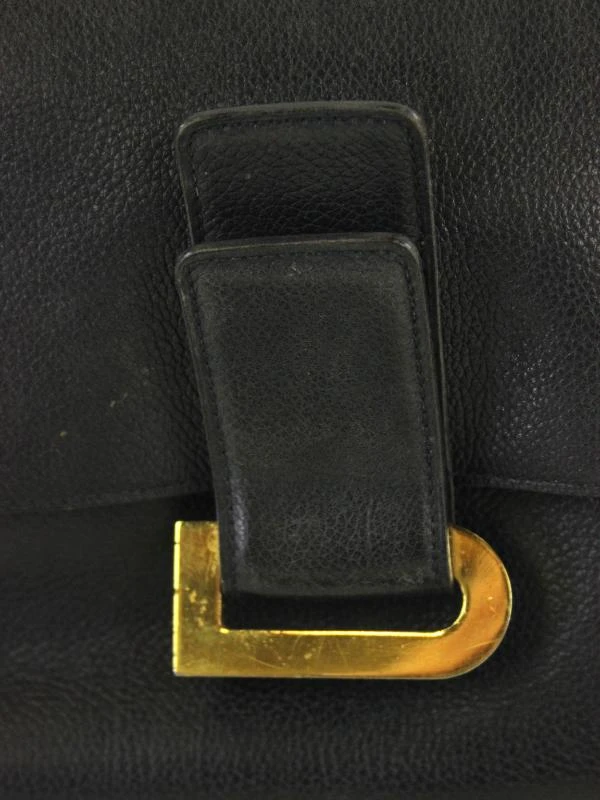 Vintage Delvaux schoudertas met hoge klep en D-sluiting - ca. jaren 1970–1980 - foto 4