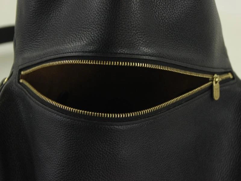 Vintage Delvaux schoudertas met hoge klep en D-sluiting - ca. jaren 1970–1980 - foto 11