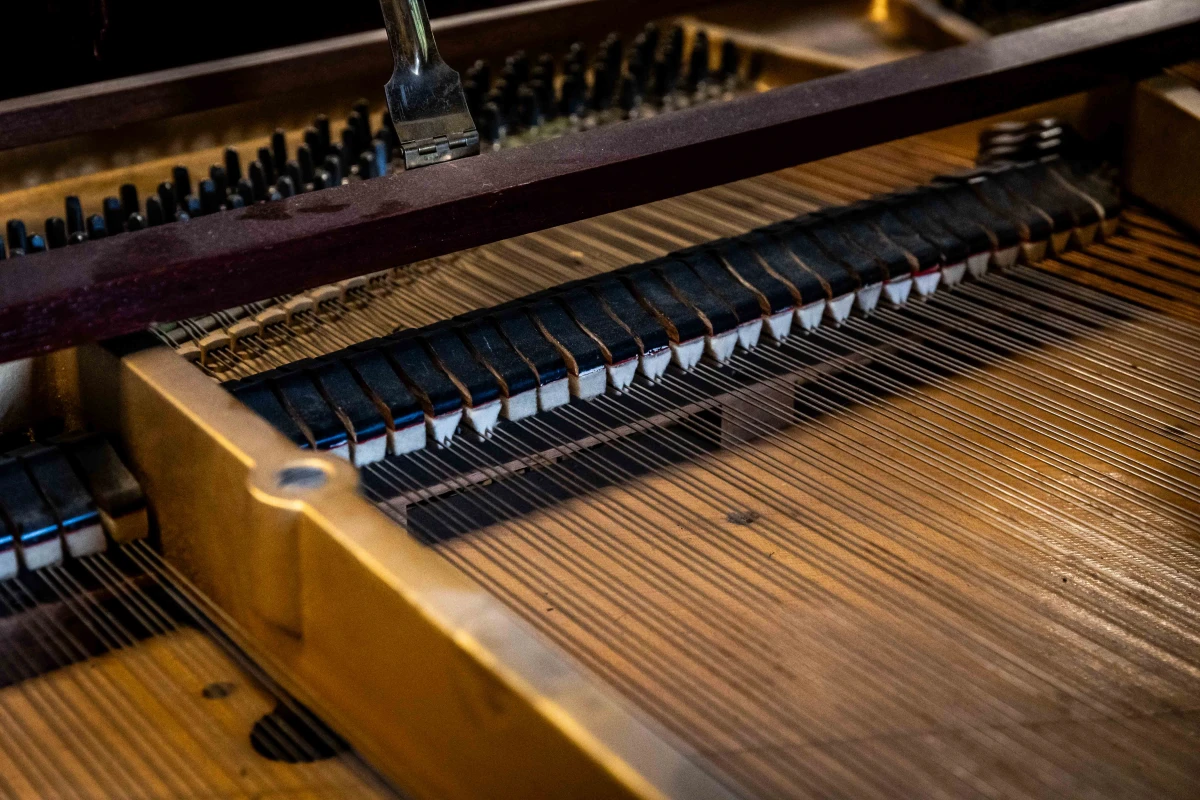 Vleugelpiano Neumeyer met bankje - foto 6