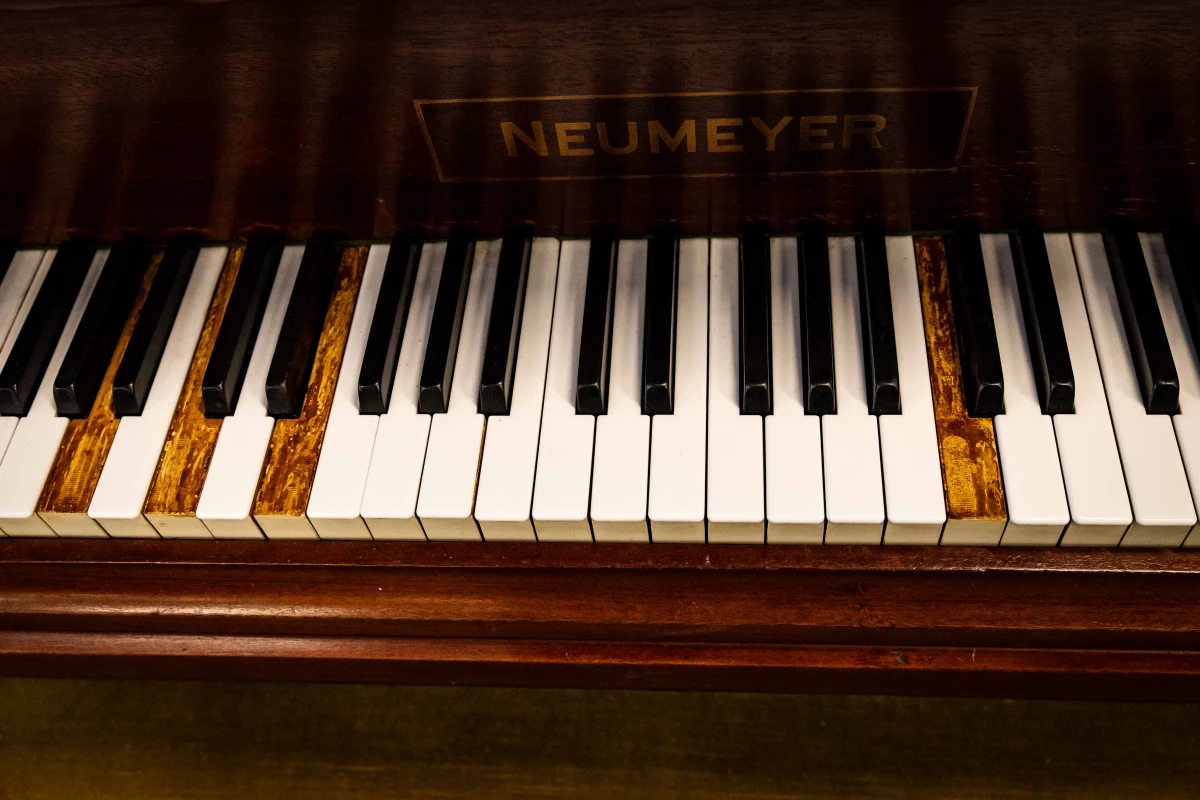 Vleugelpiano Neumeyer met bankje - foto 14