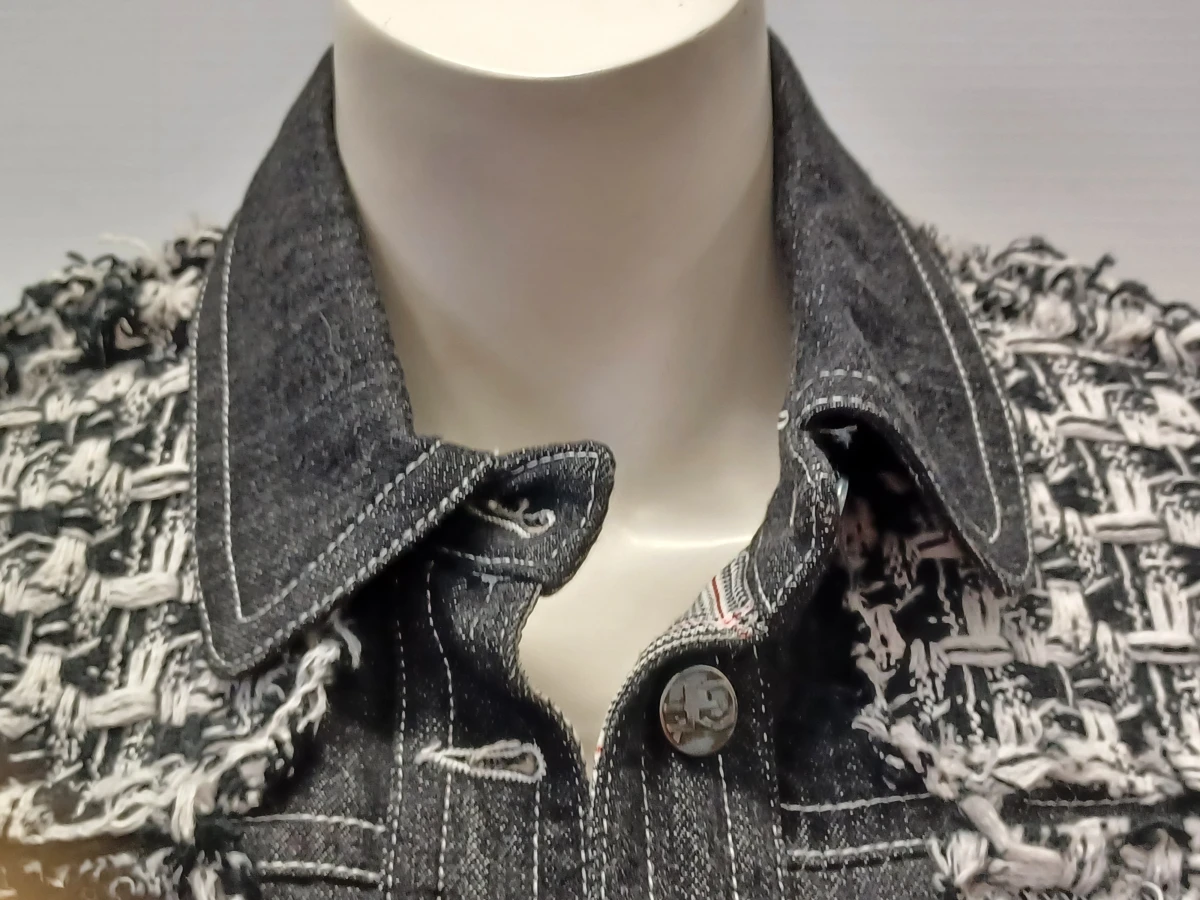 Exclusief Gianfranco Ferré designer Jeans- en Bouclé jasje - foto 8