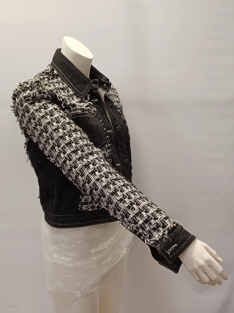 Exclusief Gianfranco Ferré designer Jeans- en Bouclé jasje - foto 2