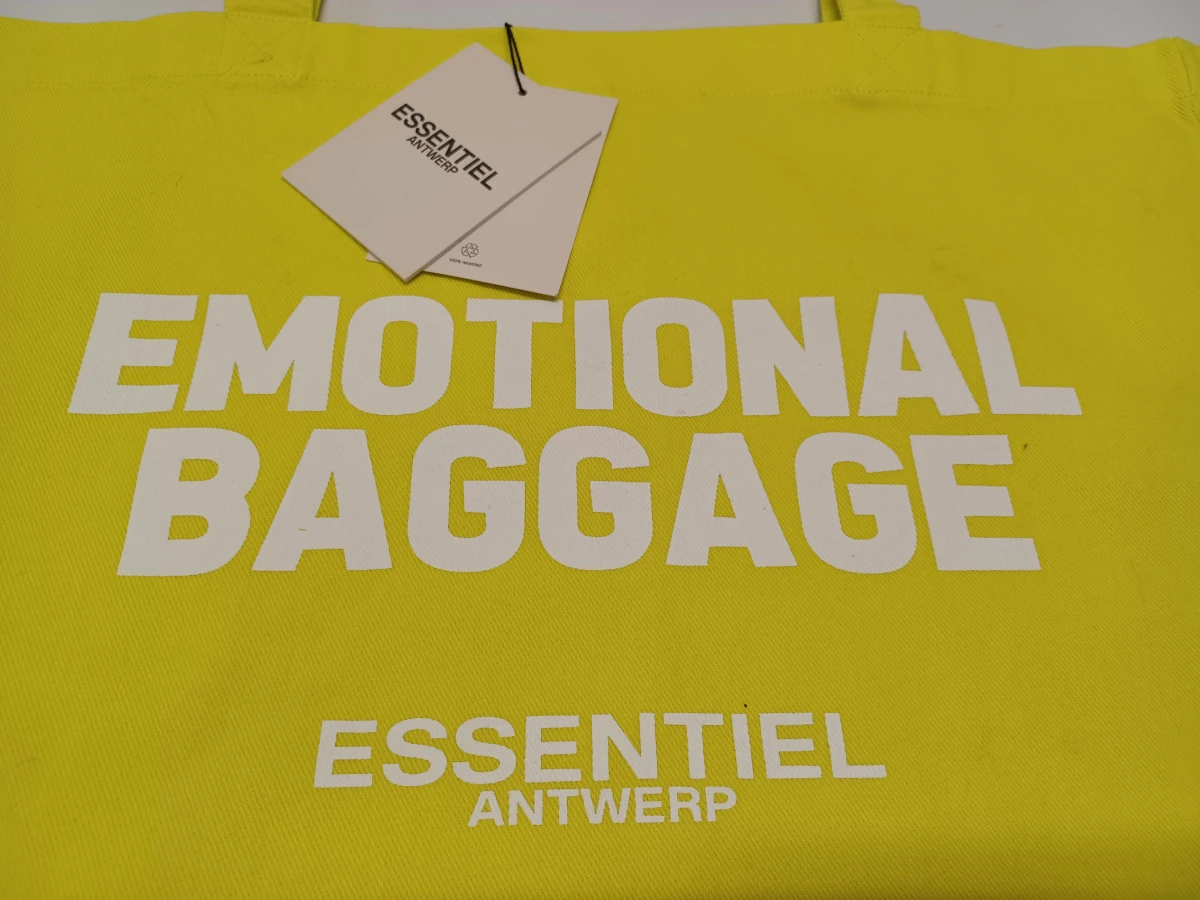 Essentiel Antwerp "Emotional Baggage" Tote Bag - Neon Geel - foto 3