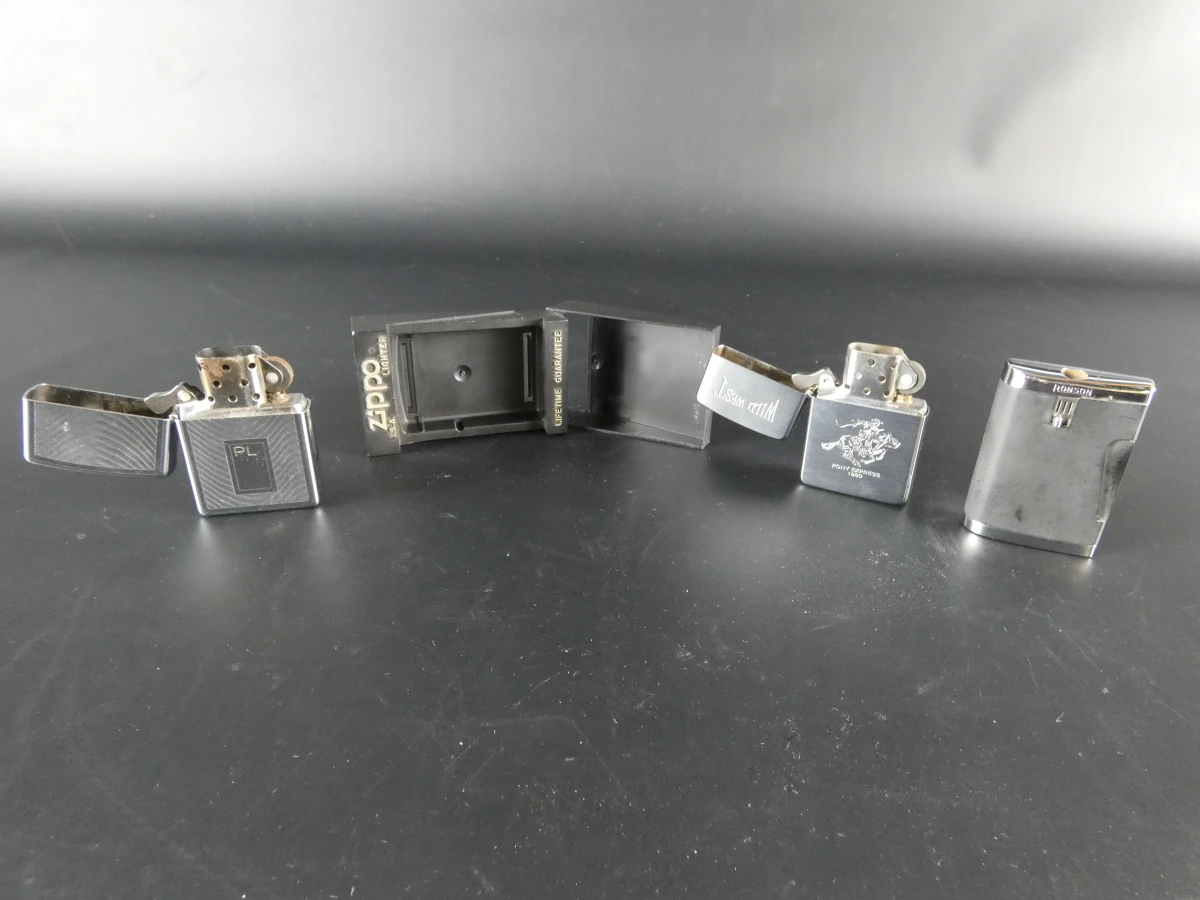 Set van vintage aanstekers - foto 11