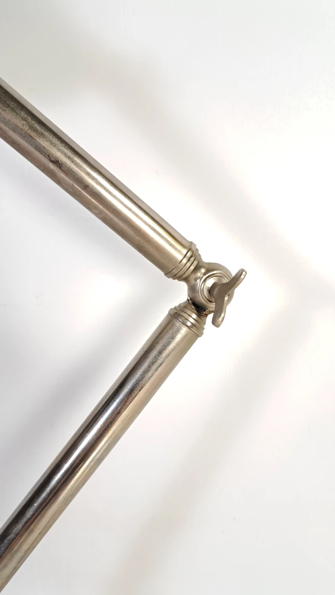 Verstelbare metalen industriële bureaulamp met bolvormige kap - foto 8