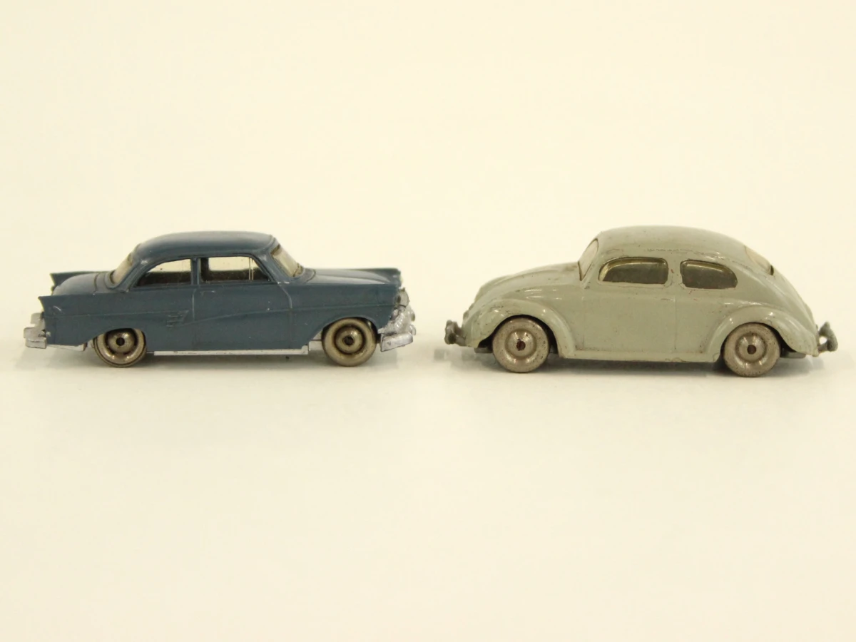 gemengde verzameling originele LEGO HO 1:87 voertuigen uit circa 1955–1964 - foto 2