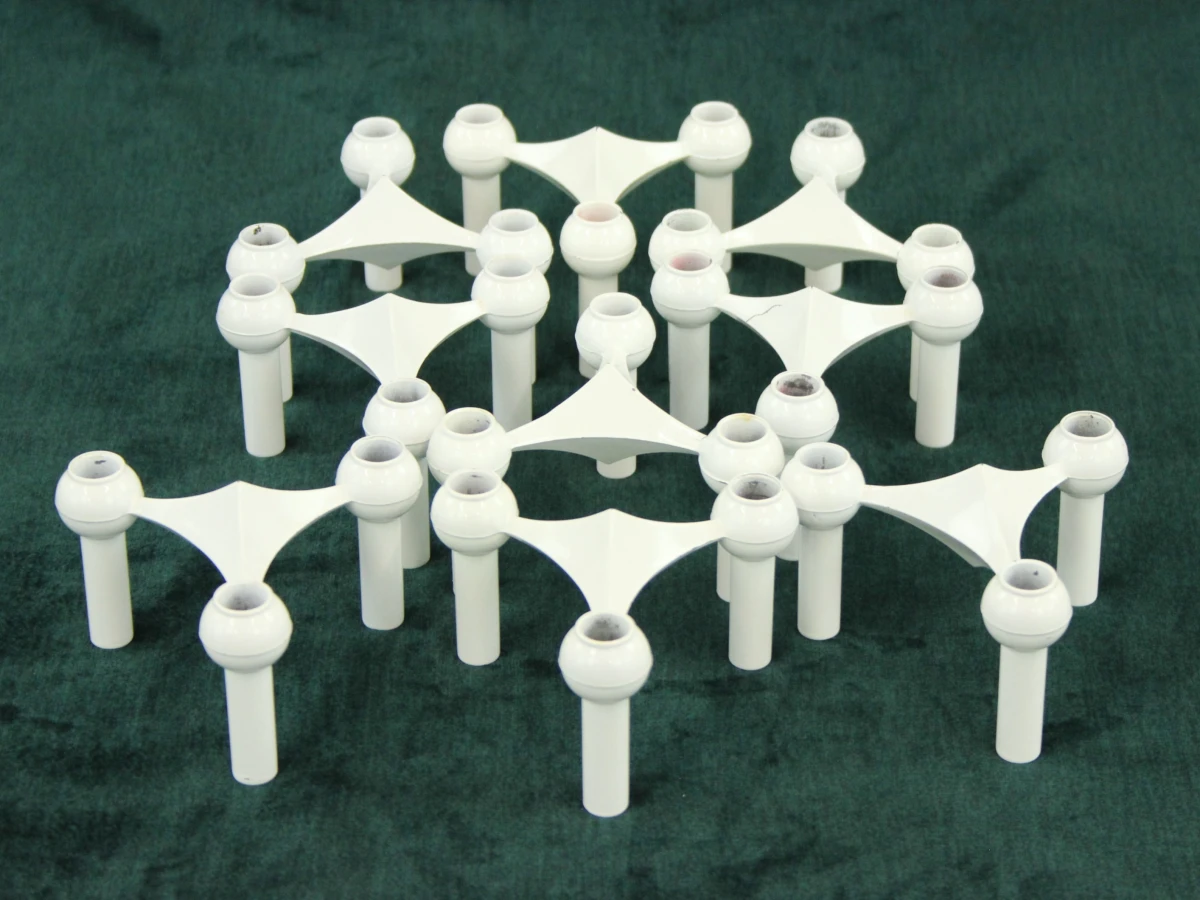 10 BMF Nagel stapelkandelaars Model S22 - foto 1