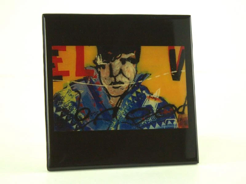 Herman Brood (1946-2001) - Kunstobject / fotolijst - Elvis The King - foto 2