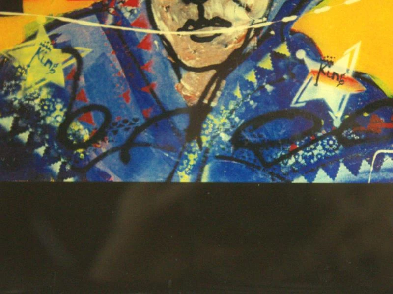Herman Brood (1946-2001) - Kunstobject / fotolijst - Elvis The King - foto 5