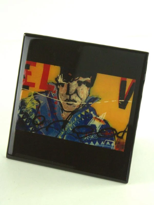 Herman Brood (1946-2001) - Kunstobject / fotolijst - Elvis The King - foto 6