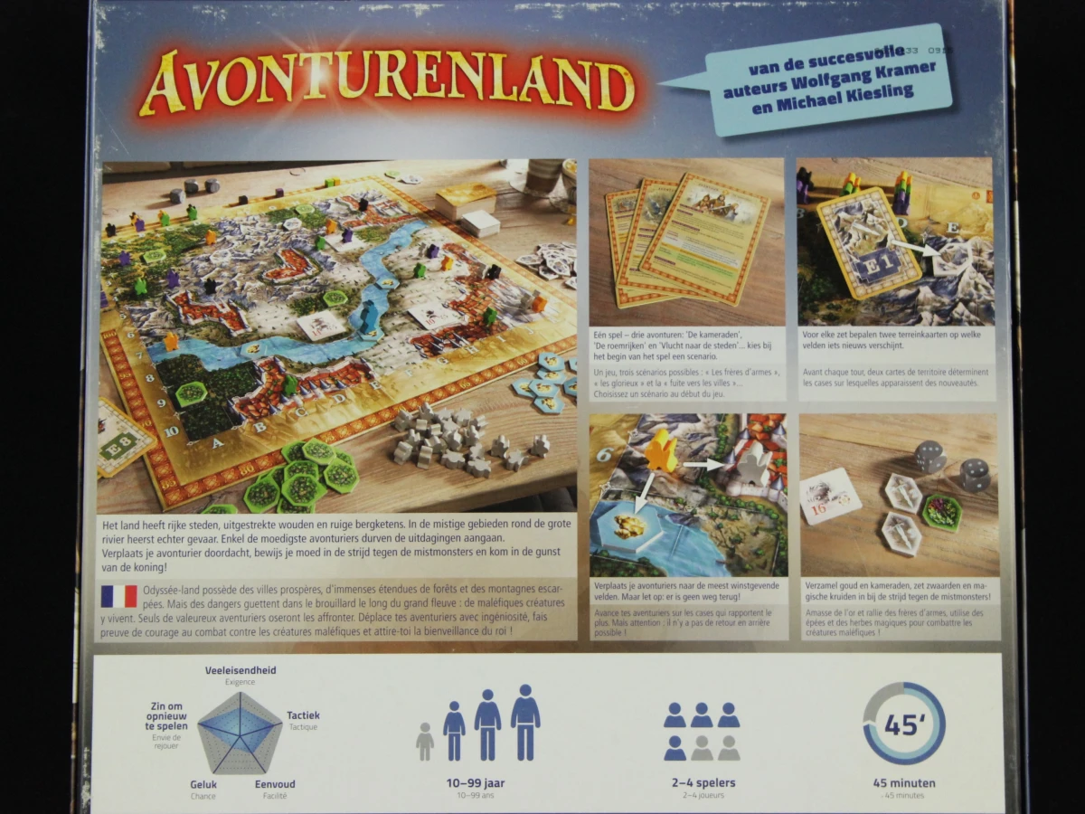 Bordspellenpakket: Avonturenland, Meduris en Murdle - foto 6