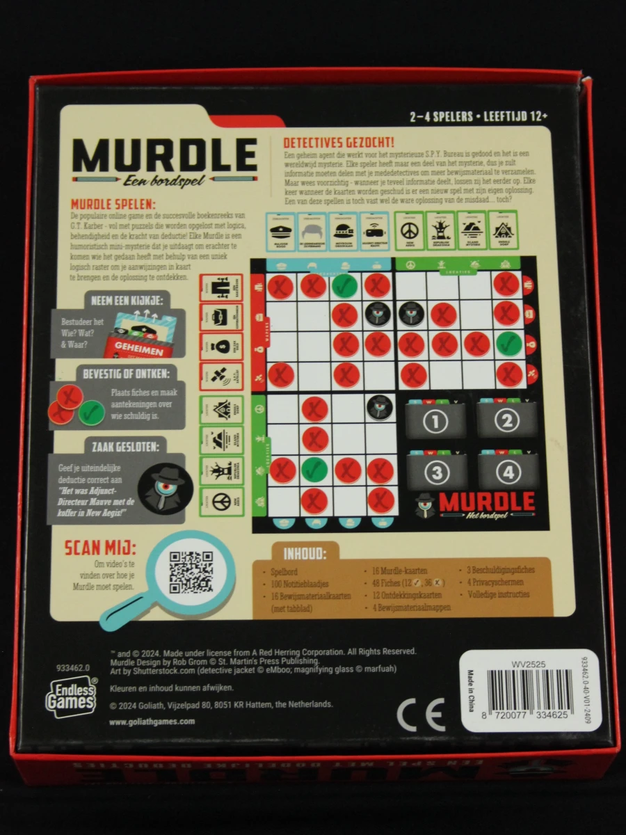 Bordspellenpakket: Avonturenland, Meduris en Murdle - foto 9